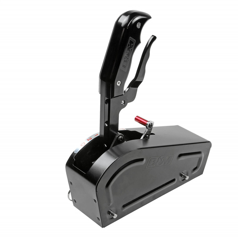 Magnum Grip Auto Trans Shifter | GM TH-400/350/250/200/700R4 | Blade Style Grip, 2/3/4 Speed Patterns, Floor Mount