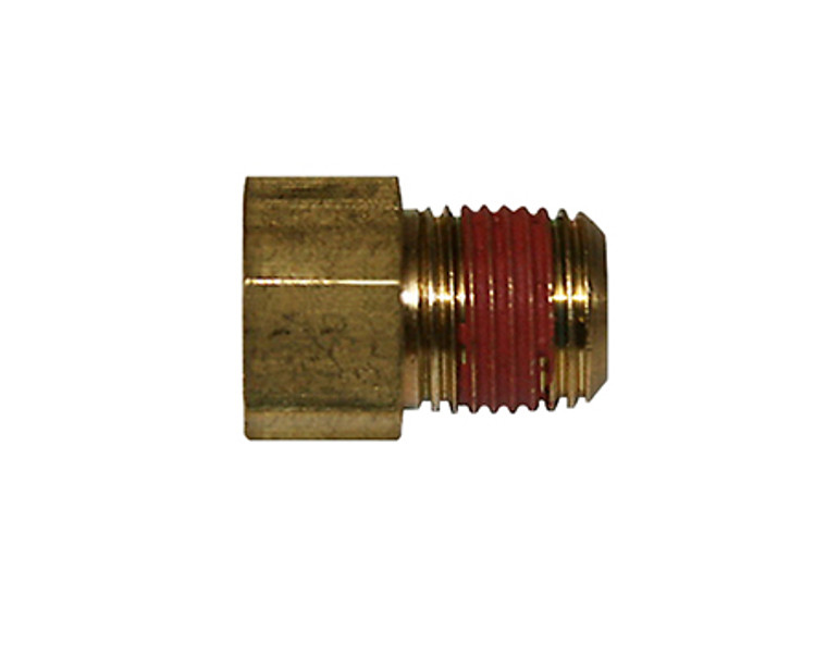 Upgrade Your Brake System with Wilwood 3/8 Inch-24 to 1/8 Inch-27 Tube Adapter | USA-Made Brass Fitting