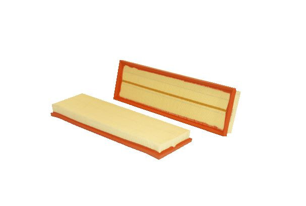 Wix Filters Air Filter 49186 OEM Replacement; Yellow; Paper; Panel