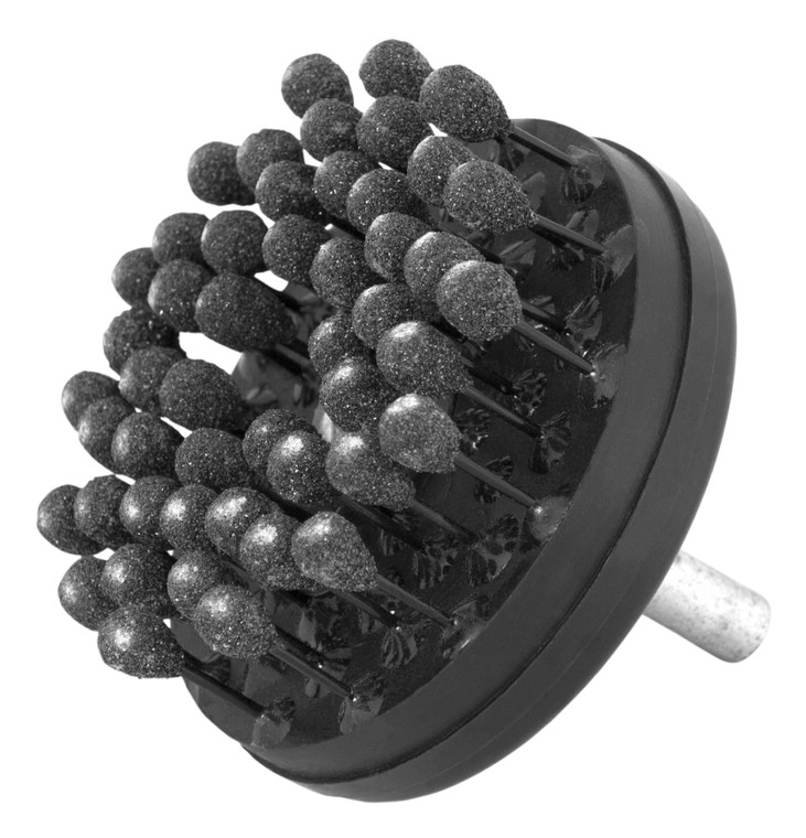 Enhance Braking Performance | Brake Rotor Hone | Creates Cross Hatch Pattern, Quieter Braking | 2-1/2" Dia 120 Grit