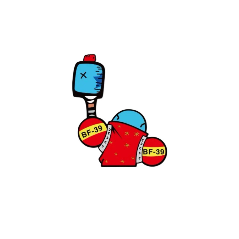 Franky Vinyl Car Decal Sticker – Waterproof & UV-Resistant (4.72" x 3.94")