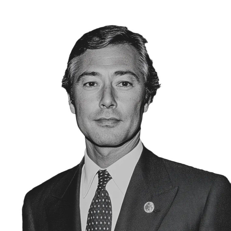 1970S Elegant Politician Portrait Vinyl Car Decal Sticker – Waterproof & UV-Resistant 4.0"