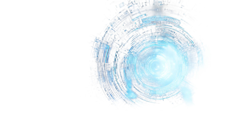 Blue Tech Communications Banner Vinyl Car Decal Sticker – Waterproof & UV-Resistant 7.14"