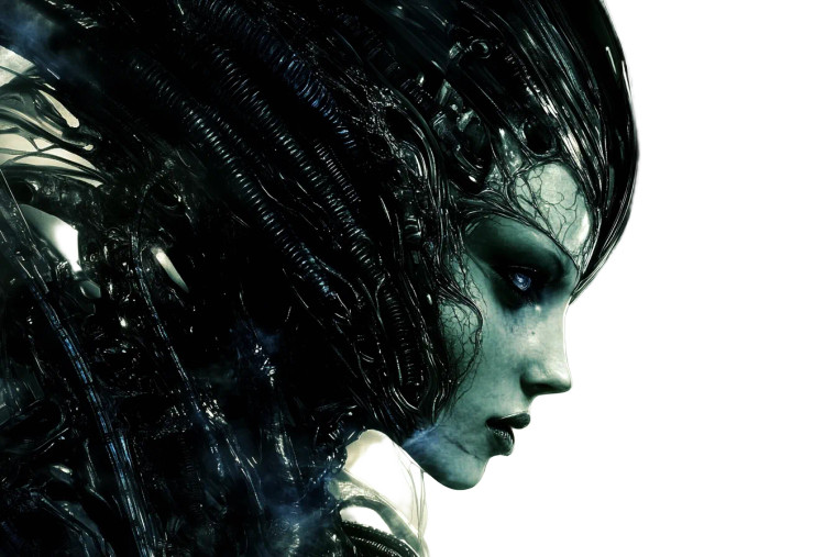 Creepy Aphrodite Alien Giger Vinyl Car Decal Sticker – Waterproof & UV-Resistant 6.0"