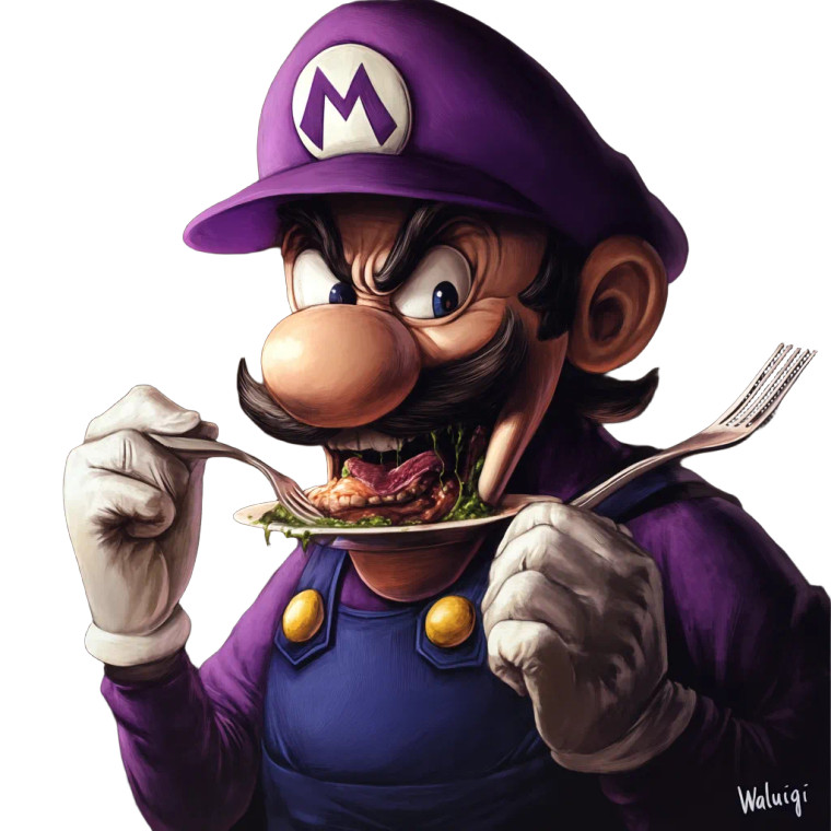 Evil Lugi Gabagool Vinyl Car Decal Sticker – Waterproof & UV-Resistant 4.0"