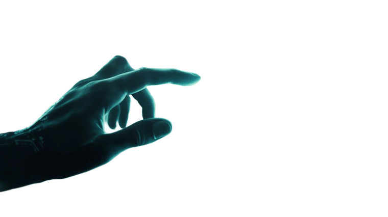 Holographic Data Abstract Vfx Vinyl Car Decal Sticker – Waterproof & UV-Resistant 7.14"