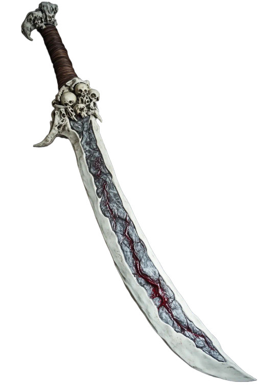 Kroxa Bone Blade Vinyl Car Decal Sticker – Waterproof & UV-Resistant 4.0"