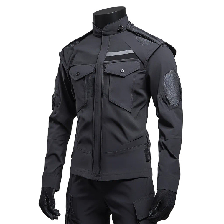 Military Security Uniform Vinyl Car Decal Sticker – Waterproof & UV-Resistant 4.0"