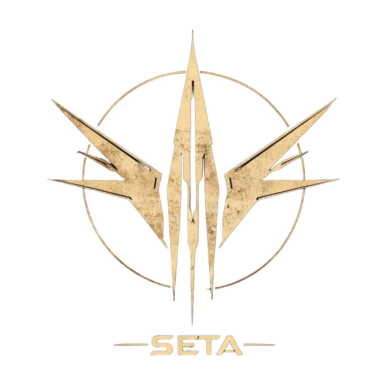 Seta Guild Logo Vinyl Car Decal Sticker – Waterproof & UV-Resistant 4.0"