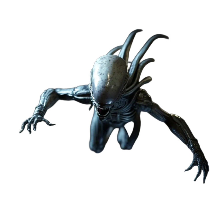 Wool Xenomorph Space Vinyl Car Decal Sticker – Waterproof & UV-Resistant 4.0"