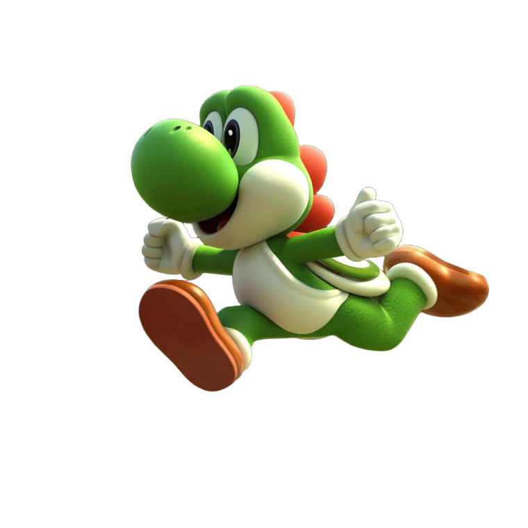 Yoshi Speed Finish Line Vinyl Car Decal Sticker – Waterproof & UV-Resistant 4.0"