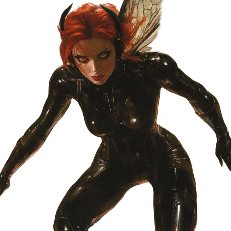 Black Widow Cockroach Mutant Vinyl Car Decal Sticker – Waterproof & UV-Resistant 4.0"