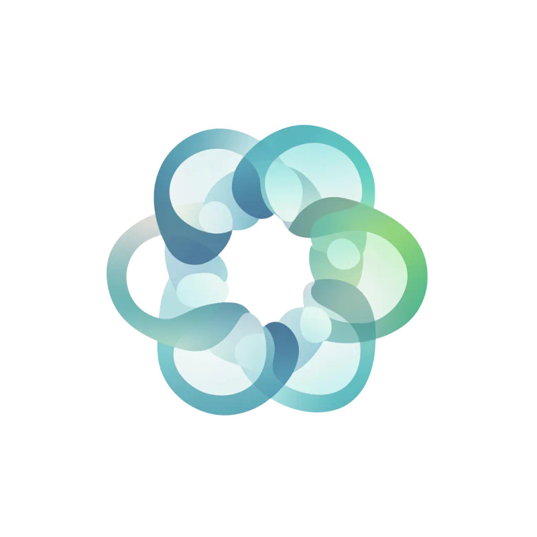 Cellular Geometric Logo Design Vinyl Car Decal Sticker – Waterproof & UV-Resistant 4.0"