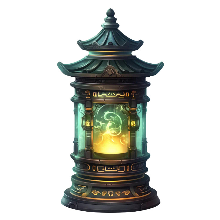 Chinese Alchemy Furnace Vinyl Car Decal Sticker – Waterproof & UV-Resistant 4.0"