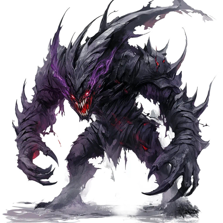 Dark Behemoth Fusion Vinyl Car Decal Sticker – Waterproof & UV-Resistant 4.0"