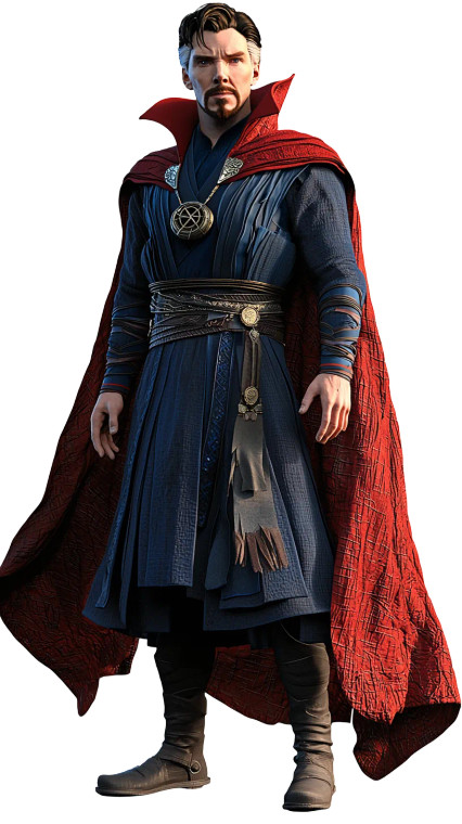 Doctor Strange 3D Pose Vinyl Car Decal Sticker – Waterproof & UV-Resistant 4.0"