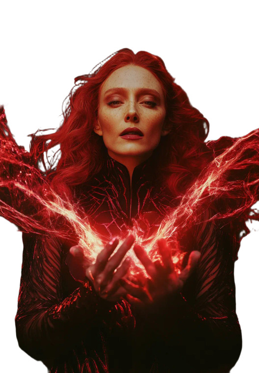 Elizabeth Olsen 80 Magic Vinyl Car Decal Sticker – Waterproof & UV-Resistant 4.0"
