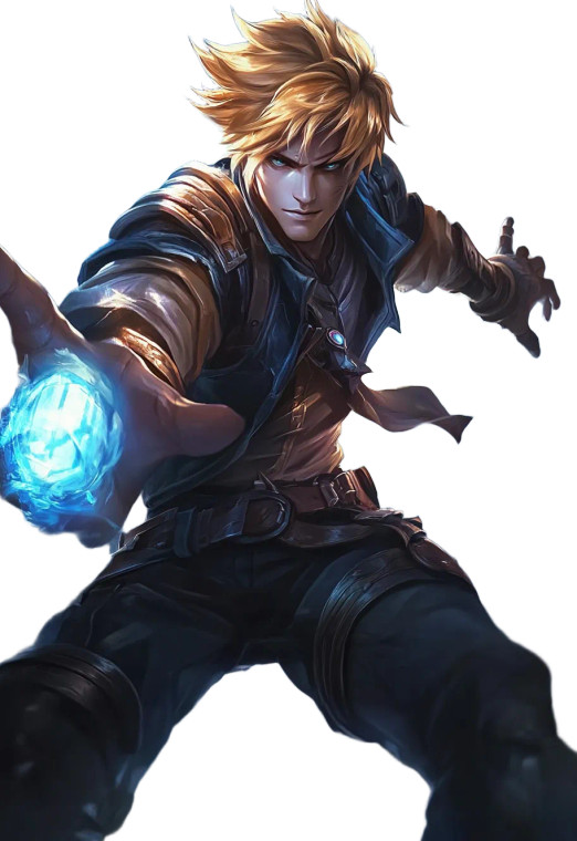 Ezreal League Action Vinyl Car Decal Sticker – Waterproof & UV-Resistant 4.43"