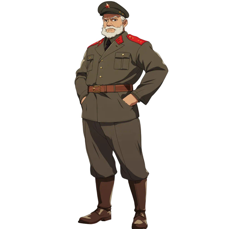 Ghibli Russian Communist 1922 Vinyl Car Decal Sticker – Waterproof & UV-Resistant 4.0"