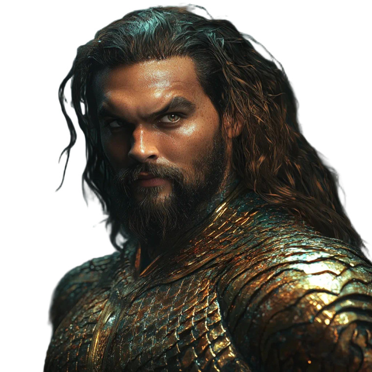 Hyper Realistic Aquaman Sea Vinyl Car Decal Sticker – Waterproof & UV-Resistant 4.0"