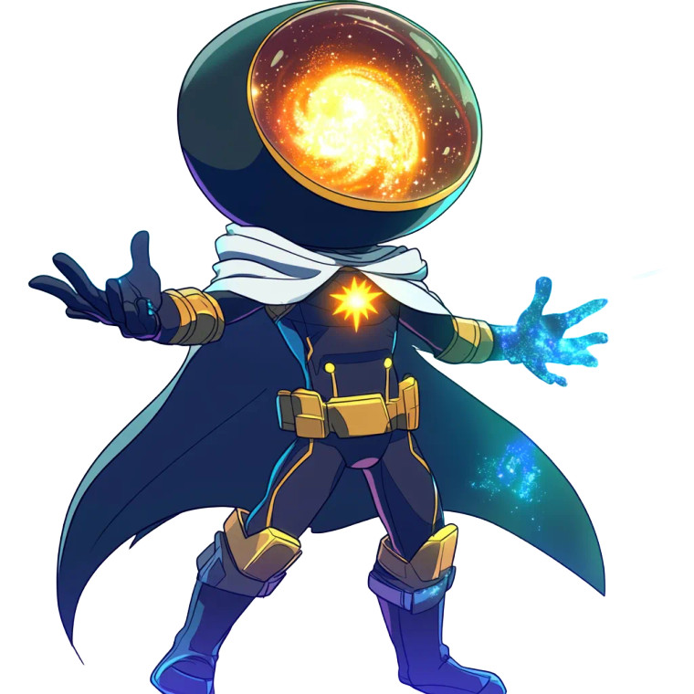 Ion Cartoon Redesign Vinyl Car Decal Sticker – Waterproof & UV-Resistant 4.0"