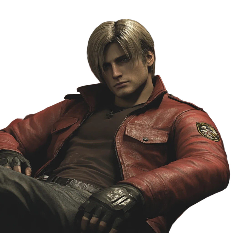 Leon Kennedy Fc3S Re4 Vinyl Car Decal Sticker – Waterproof & UV-Resistant 4.0"