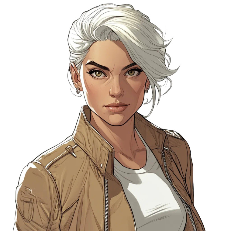 Marvel Female Adventurer Closeup Vinyl Car Decal Sticker – Waterproof & UV-Resistant 4.0"