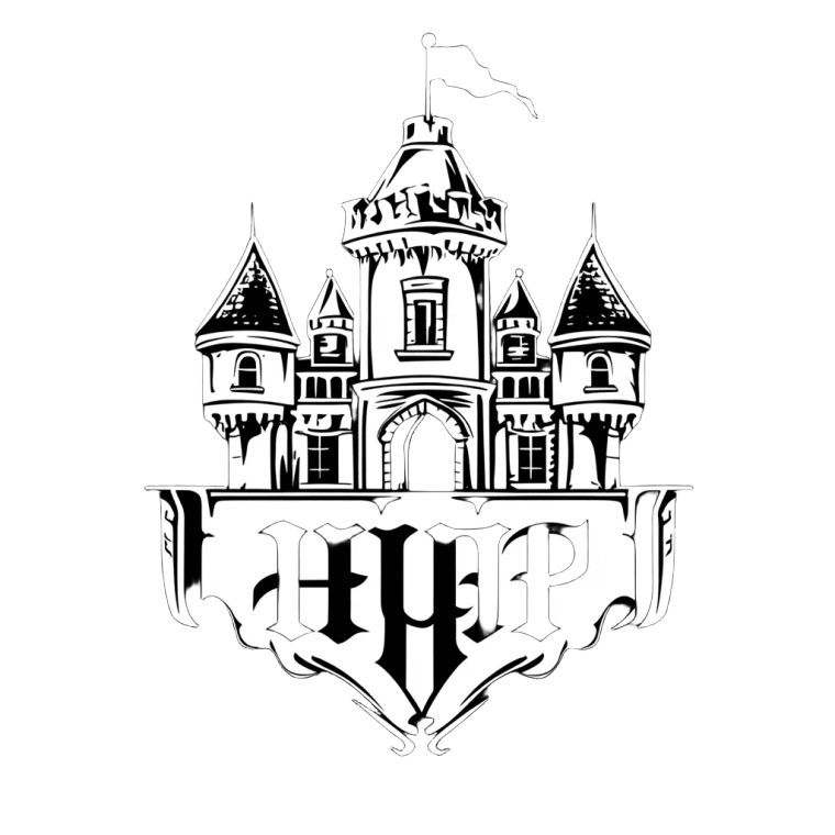 Medieval Hype House Logo Vinyl Car Decal Sticker – Waterproof & UV-Resistant 4.0"