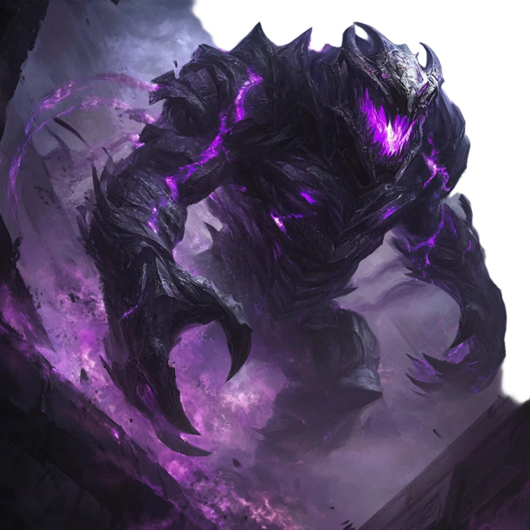 Purple Miasmatic Creature Vinyl Car Decal Sticker – Waterproof & UV-Resistant 4.0"