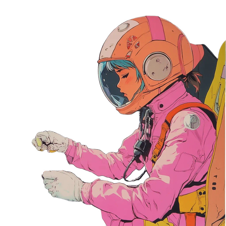 80S Alien Delinquent Spaceship Vinyl Car Decal Sticker – Waterproof & UV-Resistant 4.0"