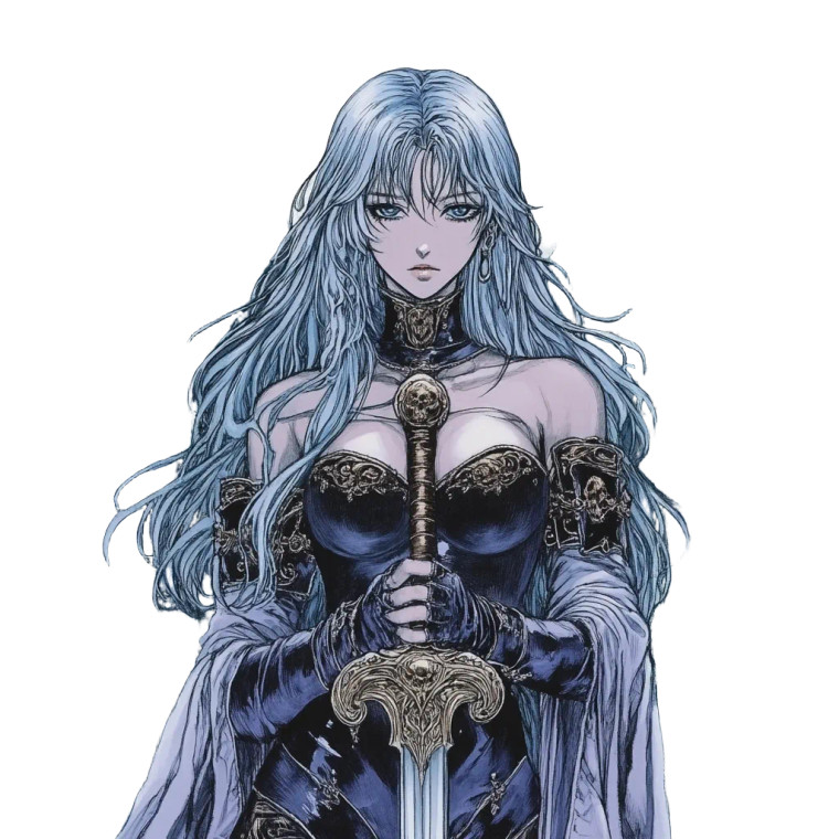 Priestess Moon Goddess 90S Manga Vinyl Car Decal Sticker – Waterproof & UV-Resistant 4.0"