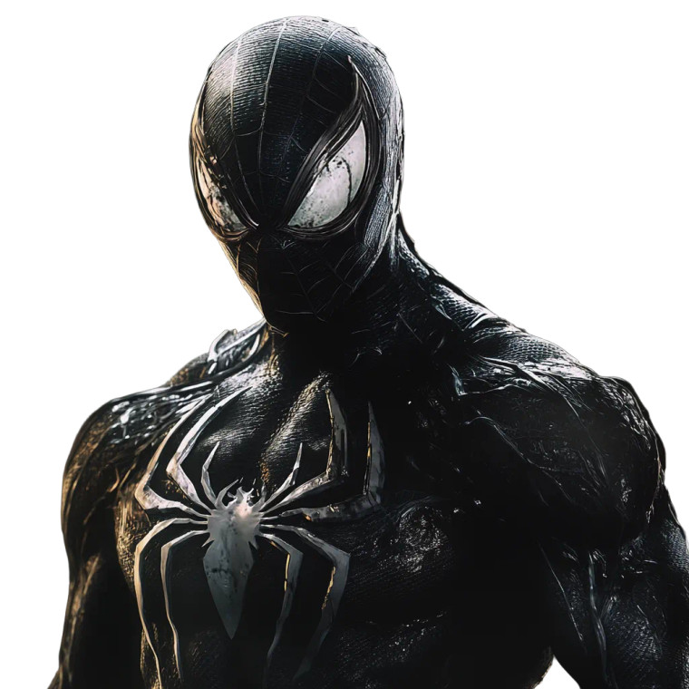 Black Venom Spiderman Vinyl Car Decal Sticker – Waterproof & UV-Resistant 4.0"