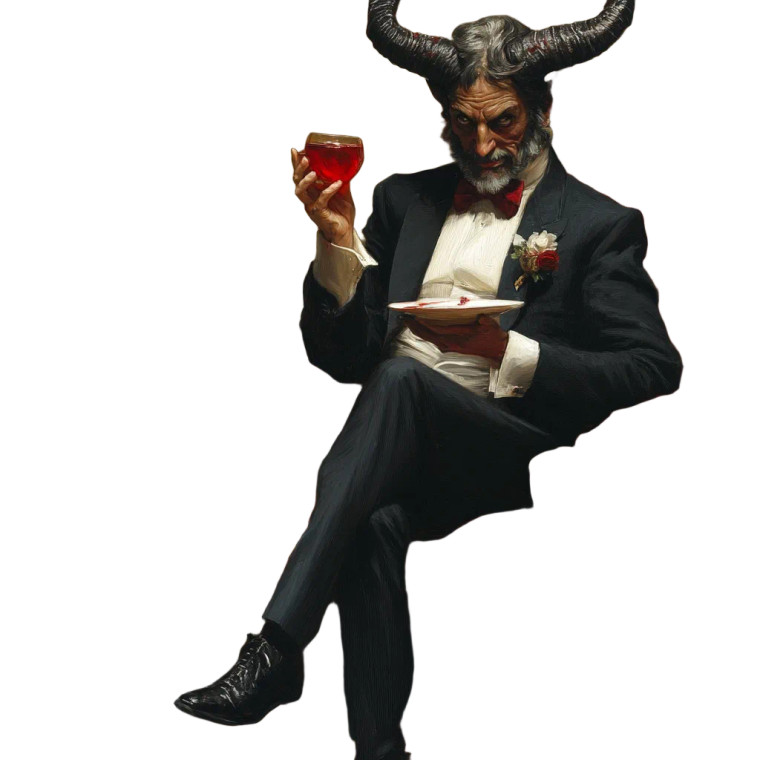 Deal Devil Vinyl Car Decal Sticker – Waterproof & UV-Resistant 4.0"