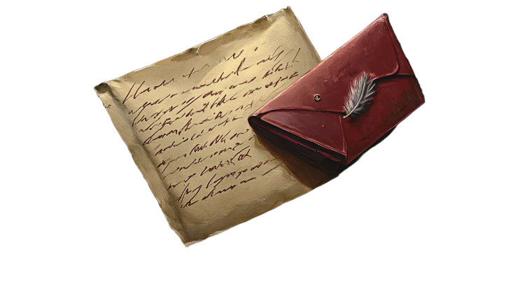 Long Lost Letter Vinyl Car Decal Sticker – Waterproof & UV-Resistant 7.14"