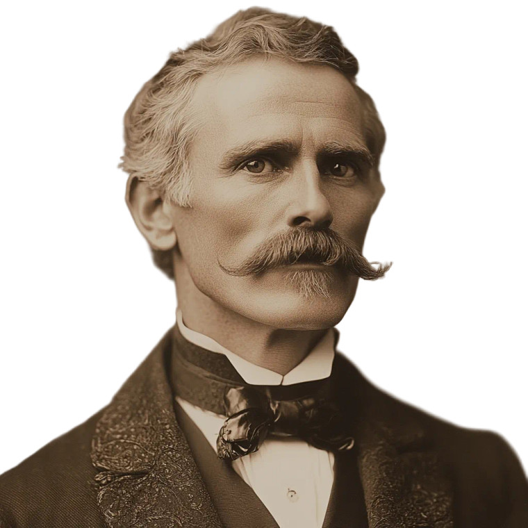 Old Victorian Wealthy Man Vinyl Car Decal Sticker – Waterproof & UV-Resistant 4.0"