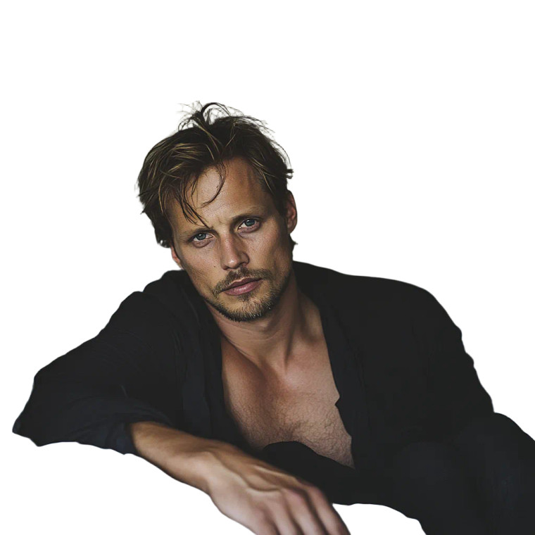 Portrait Bedroom Actor Vinyl Car Decal Sticker – Waterproof & UV-Resistant 4.0"