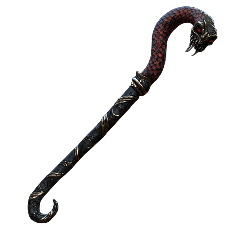 Snake Rod 2D Rpg Vinyl Car Decal Sticker – Waterproof & UV-Resistant 4.0"