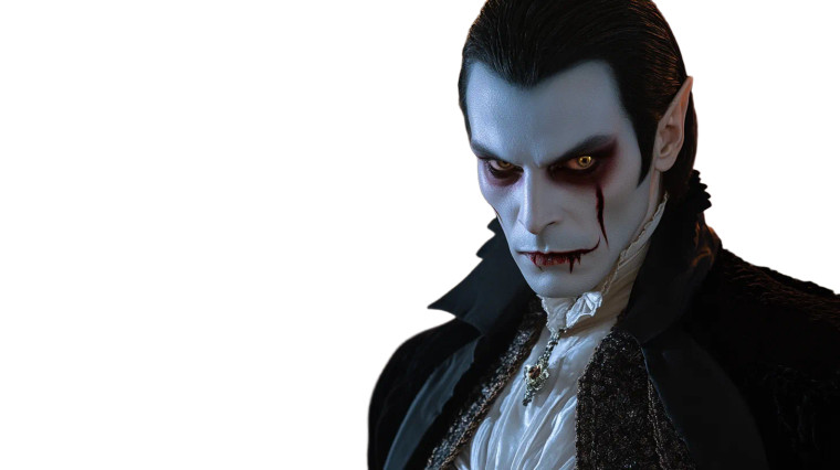 Vampire Pale Fangs Elegant Vinyl Car Decal Sticker – Waterproof & UV-Resistant 7.14"