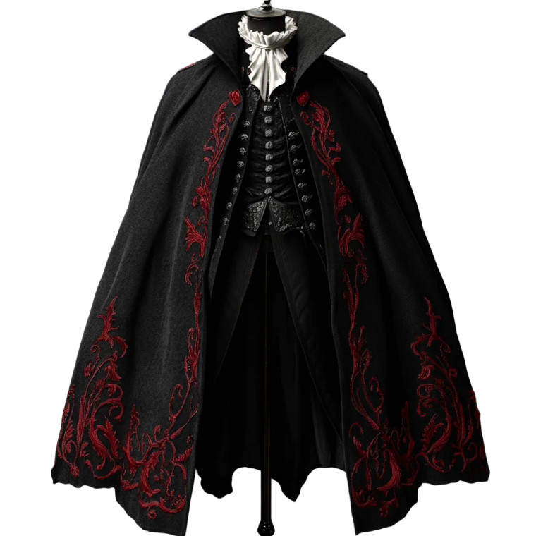 18Th Century Vampire Character Vinyl Car Decal Sticker – Waterproof & UV-Resistant 4.0"