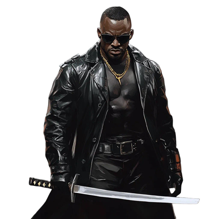 Blade Movies Vinyl Car Decal Sticker – Waterproof & UV-Resistant 4.0"
