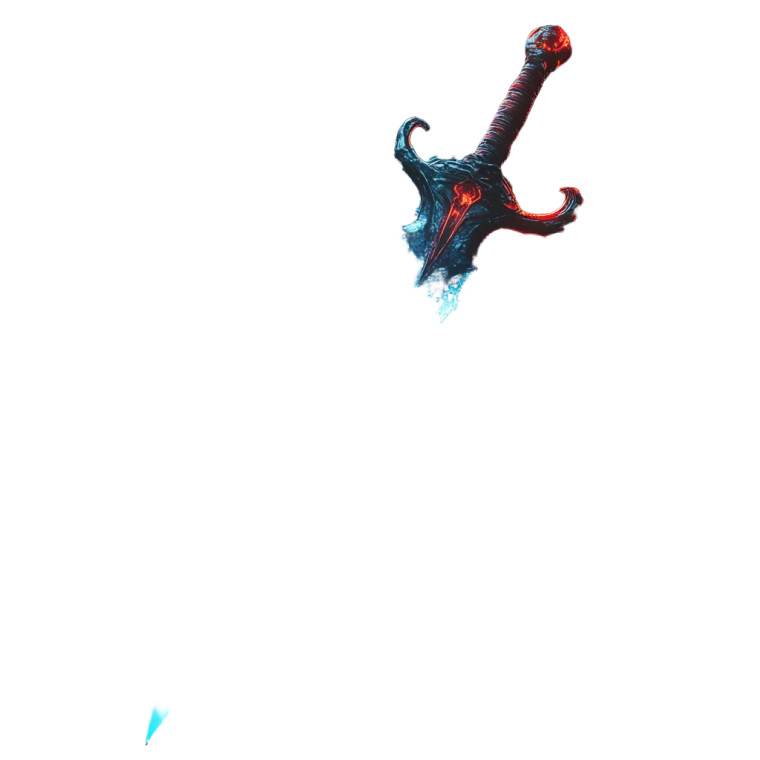 Dragon Age Spell Blade Vinyl Car Decal Sticker – Waterproof & UV-Resistant 4.0"