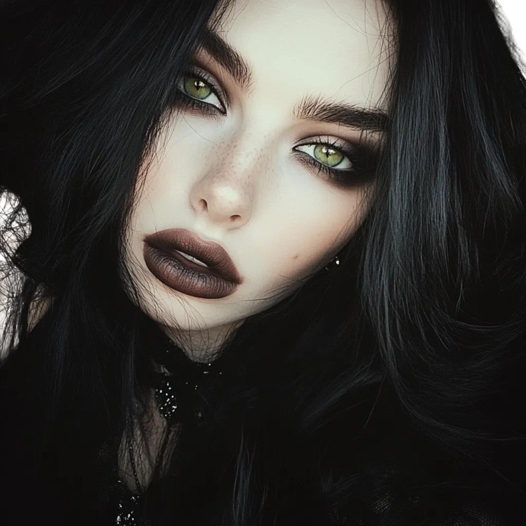 Goth Woman Andy Biersack Vinyl Car Decal Sticker – Waterproof & UV-Resistant 4.0"