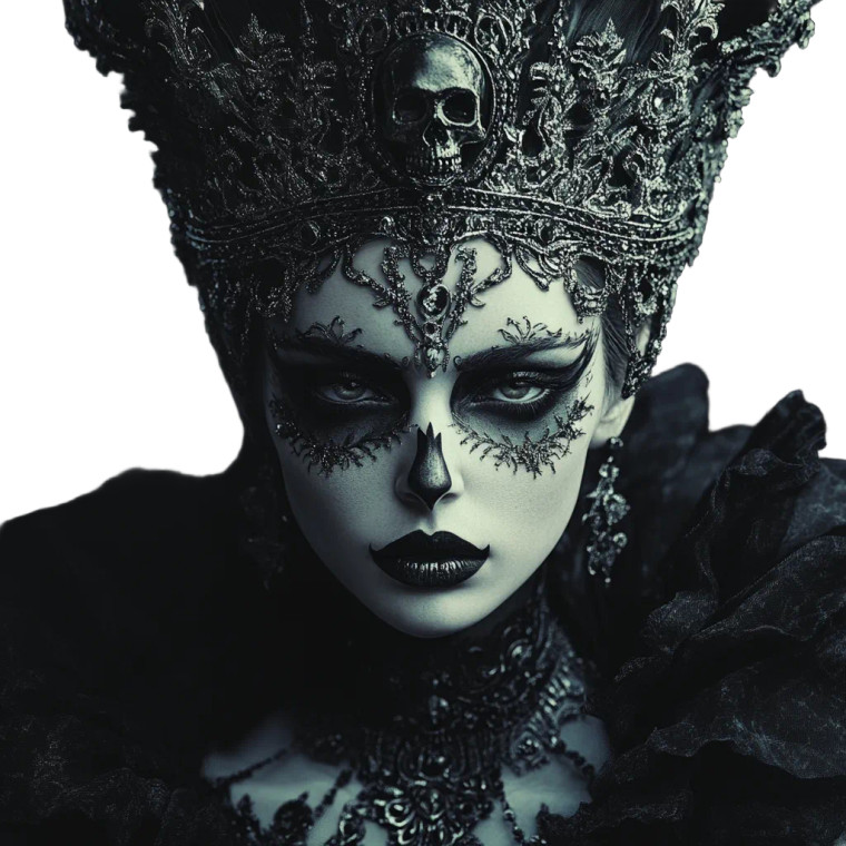 Killer Bee Queen Vinyl Car Decal Sticker – Waterproof & UV-Resistant 4.0"