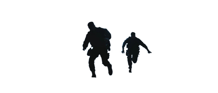 Military Chase Lab Vinyl Car Decal Sticker – Waterproof & UV-Resistant 9.33"