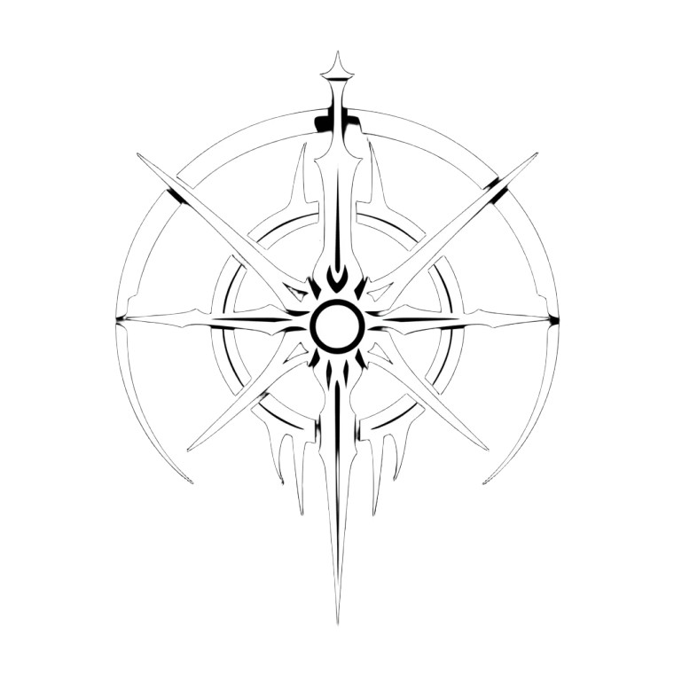 Noble Ice Magic Sigil Vinyl Car Decal Sticker – Waterproof & UV-Resistant 4.0"