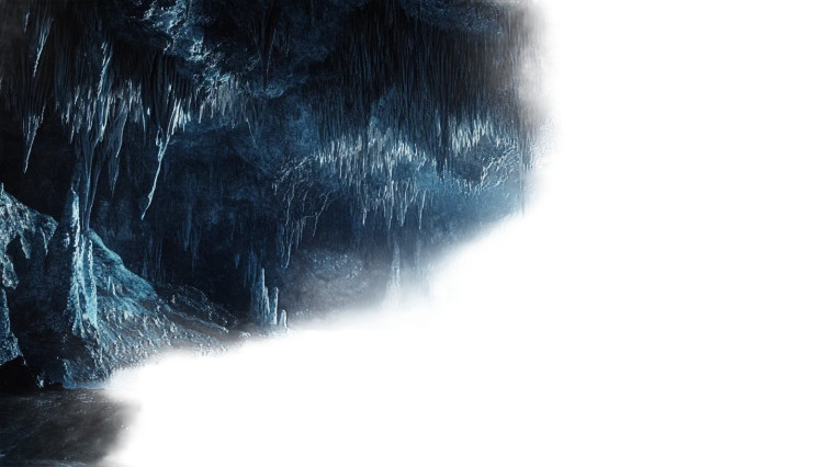 Obsidian Cavern Fantasy Vinyl Car Decal Sticker – Waterproof & UV-Resistant 7.14"