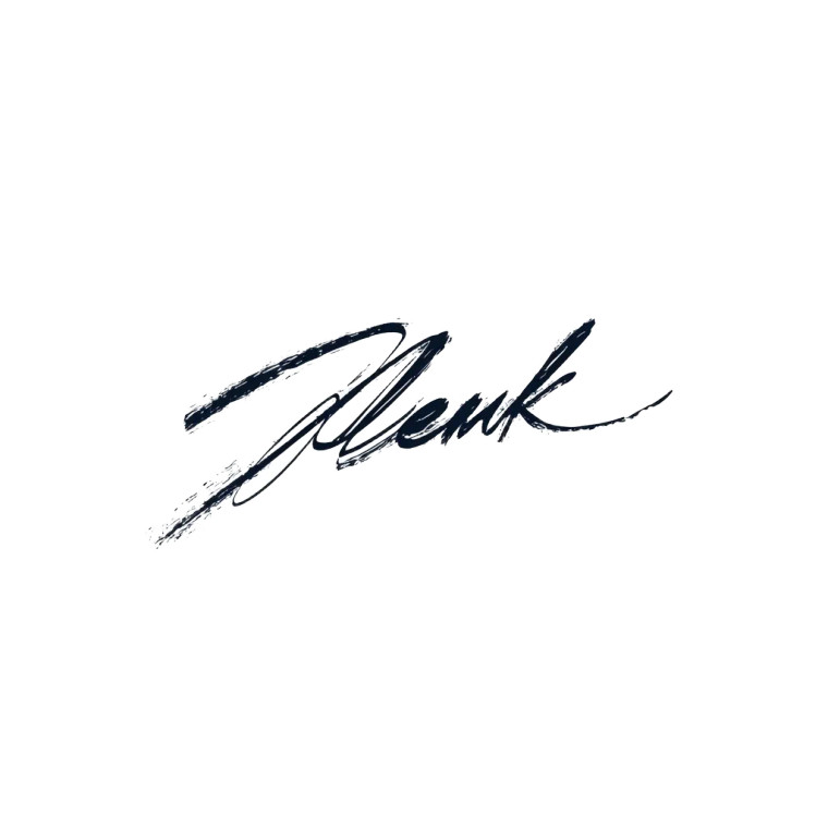 Pat Denk Signature White Vinyl Car Decal Sticker – Waterproof & UV-Resistant 4.0"