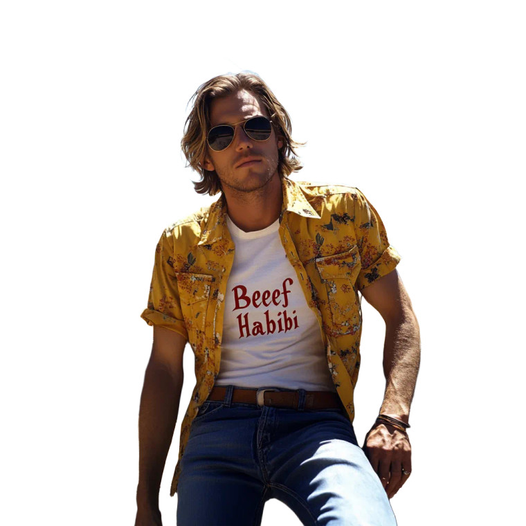 Rugged Man Ranch Sunset Vinyl Car Decal Sticker – Waterproof & UV-Resistant 4.0"