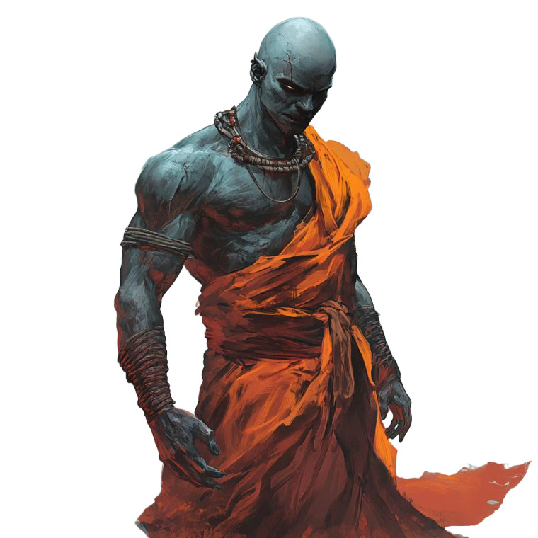 Skinny Goliath Storm Monk Vinyl Car Decal Sticker – Waterproof & UV-Resistant 4.0"