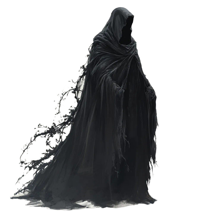 Warlock Shadow Cloak Vinyl Car Decal Sticker – Waterproof & UV-Resistant 4.0"